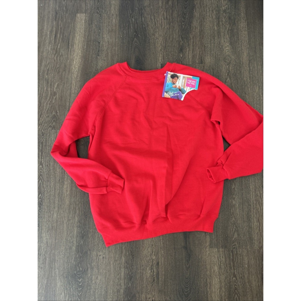 90’s vintage Hanes Red Crewneck Sweatshirt